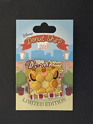 Prendedor SIMBA serie 2018 Donut Shop de los parques de Disney - LE 3000 Foto 1 de 3