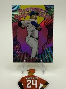Blake Snell 2025 Topps Series 2 Summer Superstars Insert Pink Foil Dodgers - Picture 1 of 2