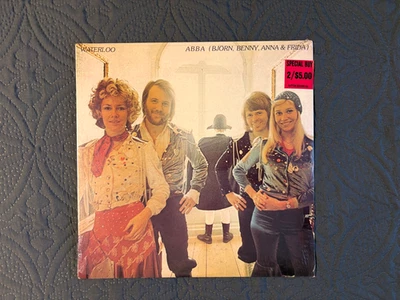 ABBA  WATERLOO   ORIGINAL  SEALED "NEVER PLAYED"  "VINTAGE VINYL RECORD ALBUM - Image 1 of 4
