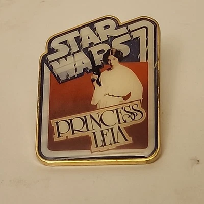 Disney pin 113173 Star Wars Mystery Princess Leia logo poster Organa A New Hope - Image 1 of 2