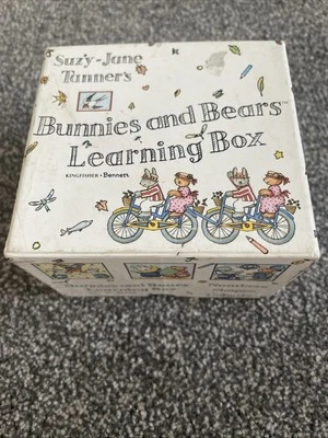 Bunnies and Bears Suzy Jane Tanner Learning Box X 11 Mini Books Box Set Shd5 - Image 1 of 4