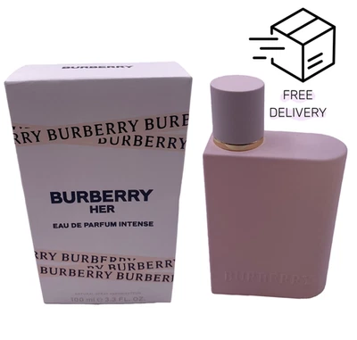 BURBERRY HER EDP 3.3oz (100ml) Eau De Parfum In-tense Spray Women New in Box - Image 1 of 4