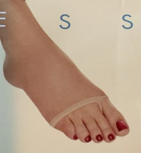 Leggs Toeless Control Top Pantyhose Vintage Y2K  Sexy Toes Size A Natural - Picture 1 of 6
