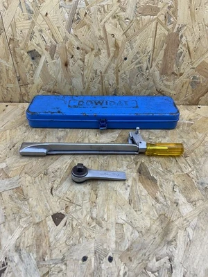 Llave dinamométrica vintage Dowidat C19E 200 Nm con cabeza de trinquete de 1/2" Alemania Foto 1 de 4
