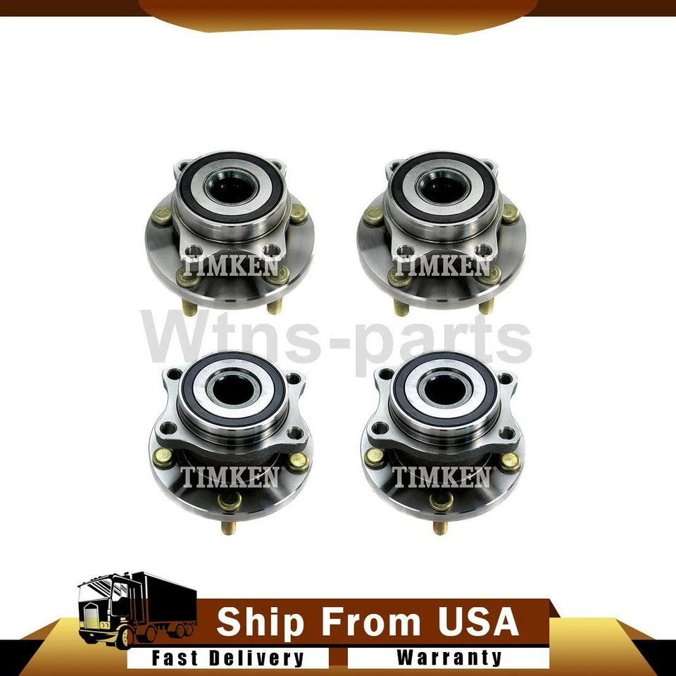 Conjunto de cojinete y buje de rueda delantera trasera AWD para Subaru B9 Tribeca 2006-2007 4x Foto 1 de 4