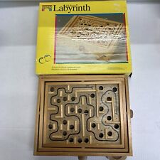 1992 Pavilion All Wood Labyrinth Puzzle Maze Game