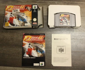 Nintendo 64 F1 pole position 64 avec boîte et notice - Picture 1 of 3