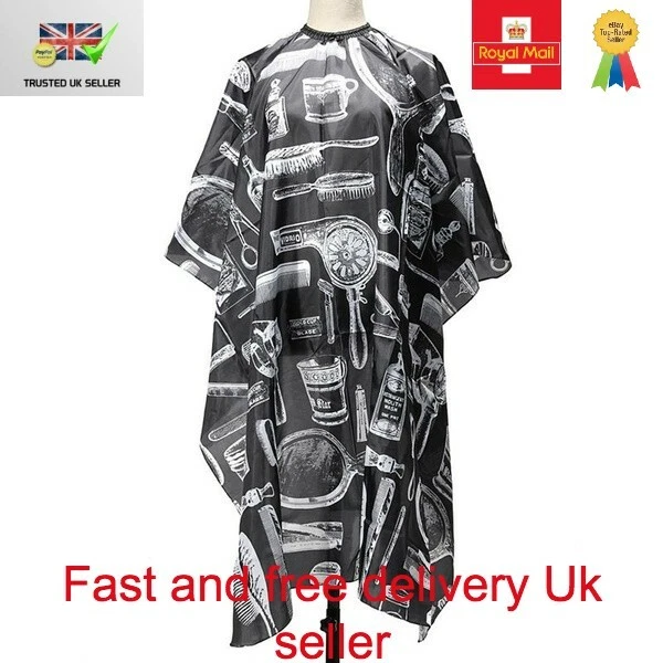 Professional Hairdressing Gown Hair Cutting Salon Barber Cape Unisex Apron in uk