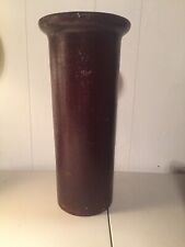 Antique 1888 United Indurated Fibre Co. Lockport N.Y., U.S.A. Cylindrical