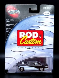 SCATOLA SCARPE HOT WHEELS 100% ROD & CUSTOM MAGAZINE SERIE NERA - Foto 1 di 6