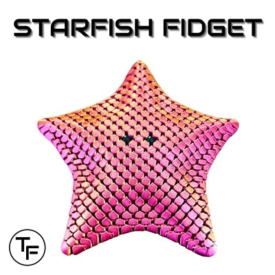 TECH FUSION PRODUCTS Flexi Starfish 3D Printed Starfish Fidget