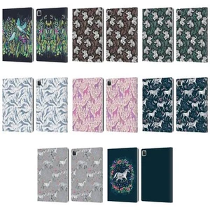 OFFICIAL MICKLYN LE FEUVRE WILDLIFE LEATHER BOOK CASE FOR APPLE iPAD - Picture 1 of 14