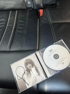 Taylor Swift Signed CD “The Tortured Poets Department” - Picture 1 of 3