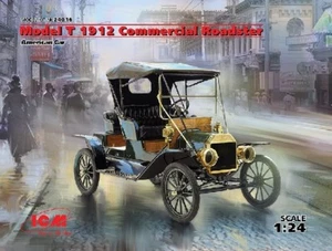 ICM Models 1/24 American Model T 1912 Commercial Roadster Car  ICM24016 - Picture 1 of 1