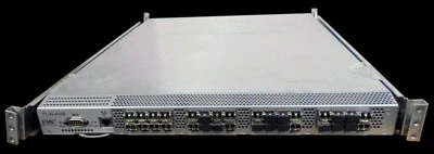 EMC2 DS-4100B 32-Port Fibre Channel Switch, W/ 32* Finisar FTLF8524P2BNV-BR GBIC - Image 1 of 3