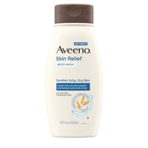Aveeno Body Wash Skin Relief Soothes Itchy Dry Skin Gently Clean 18oz Pack of 3 - Picture 1 of 3