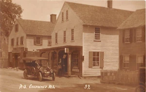 c.1910 RPPC Post Office Store Chepachet RI - Bild 1 von 2