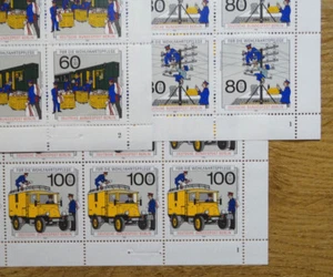 25 x Berlín n.o 8876 - 878 juego de hojas completo nuevo número de forma sin plegar - Imagen 1 de 1