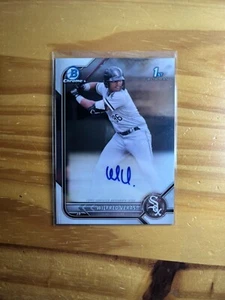 Wilfred Veras 2022 1st Bowman Chrome Auto CPA-WV - Bild 1 von 2