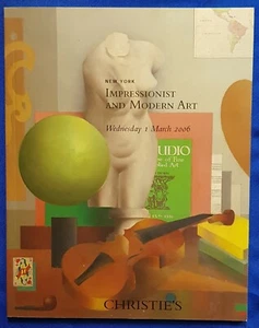 Christie's - Impressionist and Modern Art - March 2006 - Picture 1 of 1
