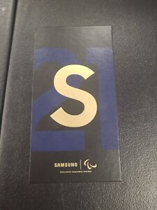 Samsung Galaxy S21 5G SM-G991U - 256GB Phantom Blue Olympics Paralympics Edition