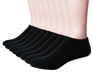 Women's Ankle Socks 8 Pairs Low Cut Cotton Classic Casual Socks Slim-fit Non ... - Picture 1 of 7