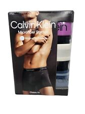 Calvin Klein Men's Micro Stretch 3-Pack Boxer Brief XL (40-42) Black Variety
