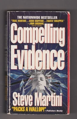 Compelling Evidence by Steve Martini 1993 paperback  - Imagem 1 de 2
