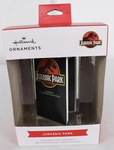 Hallmark Ornament - Jurassic Park Film VHS-Kassette - rote Box - Bild 1 von 2