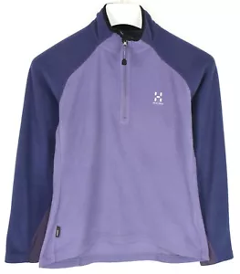 Haglofs Polartec Sweatshirt Damen Klein Pullover Fleece Stehkragen Lila - Bild 1 von 7