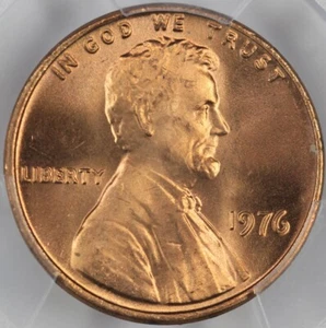 1976 PCGS MS66RD Lincoln Cent 50728377 - Picture 1 of 3