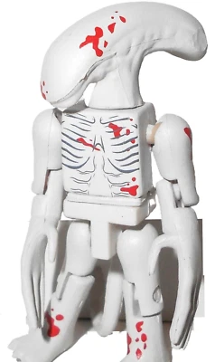 ALIENS Minimates White XENOMORPH Chest Burster Alien Covenant película de terror 2017 Foto 1 de 4