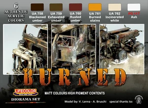 Lifecolor CS29 - Burned Matt Colours high pigment content - Neu - Bild 1 von 1
