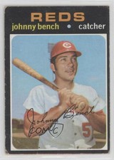 1971 Topps Johnny Bench #250 HOF