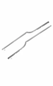 XM FORD FALCON XP COUPE DOOR TRIM UPPER CHROME STAINLESS TRIMS PAIR US 1963 1962 - Bild 1 von 10