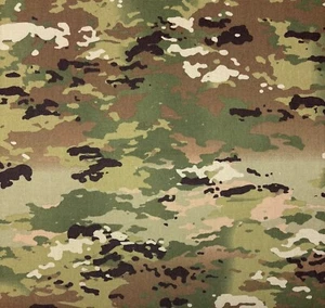 OCP TWILL 6oz MILITÄR WEICHE HANDBEKLEIDUNG NOMEX FR STOFF VON 1/2 (0,5) YARD 64"W - Bild 1 von 8