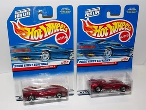 Hot Wheels 2000 #070 Primeras Ediciones #10 THOMASSIMA 3 Rojo Ferrari Colombo V12 Lote - Imagen 1 de 16