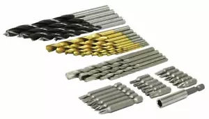 Rolson 48440 Bohrer-Bit-Set - schwarz (38-teilig) - Bild 1 von 2