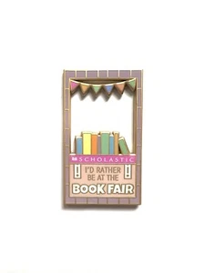 BRANDNEU - I'd Rather Be At The Scholastic Book Fair nostalgische Emaillenadel - Bild 1 von 1