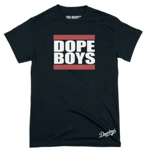 Hip Hop Classic Dopeboys Urban Classic Designs Black T-Shirt Size S-4XL - Picture 1 of 5