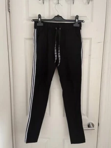 black trousers size 8 long - Picture 1 of 3