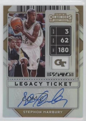 Contenders Draft Picks Legacy Ticket 2020 edición premium Stephon Marbury automático Foto 1 de 2