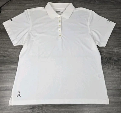 Camisa polo Ping Performance feminina XL branca albatroz Old Mill - Imagem 1 de 4