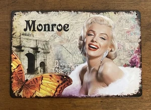 Marilyn Monroe Souvenir Metall Blechschild 8" x 12" - Bild 1 von 4