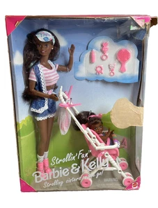Strollin' Fun Barbie & Kelly Doll Set 13743 NRFB 1995 Mattel - Picture 1 of 12