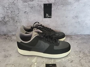Nike Air Force 1 Low '07 LV8 Black Flat Pewter FZ5225-001 Men's Size 9 (Stain) - Picture 1 of 8