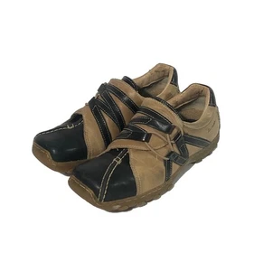 Vintage Y2K Unisex Dr. Martens 8B25 Tan Brown Leather Comfort Shoes AW501 US 6 - Picture 1 of 9