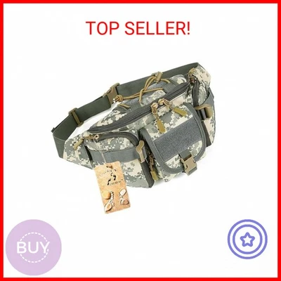 СОЗДАТЕЛЬ Тактический Поясной Пакет Военный Fanny Pack Открытый Армейский Пояс Сумка Большой Wai - Изображение 1 из 2