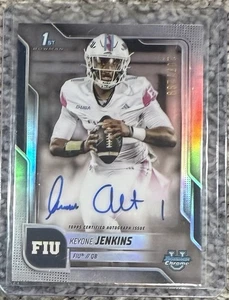 Bowman U Chrome Keyone Jenkins 2025 primer refractor automático/299 FIU Panthers - Imagen 1 de 1
