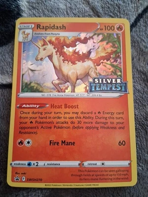 Rapidash - (Prerelease) SWSH270 SWSH: Sword & Shield Promo Cards Holo LP+ - Image 1 of 4